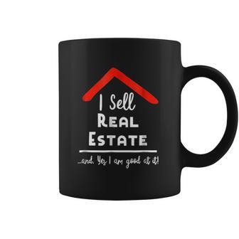 Real Estate Agent I Sell Real Estate Realtor Gift Coffee Mug - Thegiftio UK