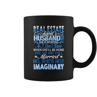 Real Estate Agents Husband Shirt T-Shirt Coffee Mug - Thegiftio UK