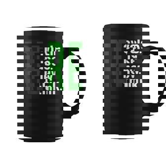 Recycle Reuse Renew Rethink Earth Day Crisis Environmental Coffee Mug | Mazezy