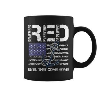 Red Friday Military Navy Soldier American Flag Veteran Coffee Mug | Mazezy