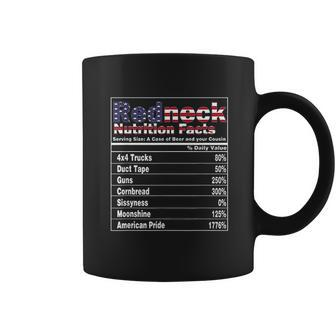 Redneck Nutrition Facts 4Th Of July Country Funny V3 Coffee Mug - Thegiftio UK