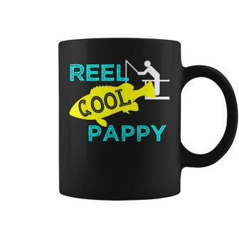 Reel Cool Pappy T Funny Fisherman Fathers Day Gifts Gift For Mens Coffee Mug | Mazezy