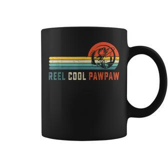 Reel Cool Pawpaw Fishing Dad Gifts Fathers Day Fisherman Coffee Mug | Mazezy