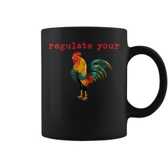 Regulate Your Chicken Rooster Reproductive Rights Feminist Coffee Mug - Thegiftio UK