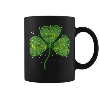 Religious Christian Catholic St Patricks Day Irish Shamrock Coffee Mug | Mazezy