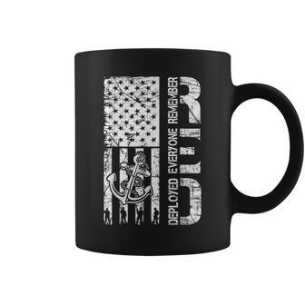 Remember Everyone Deployed Navy Soldier Red Friday Military Coffee Mug - Seseable