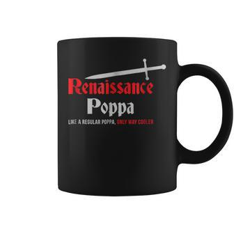 Renaissance Poppa _ Funny Renfest Festival Gift Coffee Mug | Mazezy