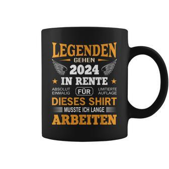 Rente 2024 Ruhestand Pension Deko Dekoration Rentner 2024 Tassen - Seseable