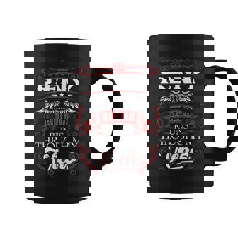 Reny Blood Runs Through My Veins Coffee Mug - Seseable