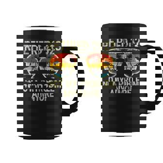 Retired 2023 Funny Retirement Gifts For Women 2023 Vintage Coffee Mug | Mazezy