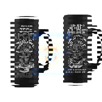 Retired Air Force Proudly Served Proud Of It Veterans Gift Coffee Mug | Mazezy