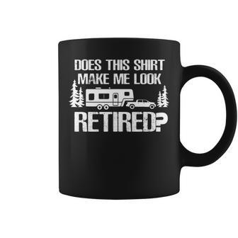 Retired Camping Gift Retiree Gift 5Th Wheel Camper Rv Coffee Mug - Seseable