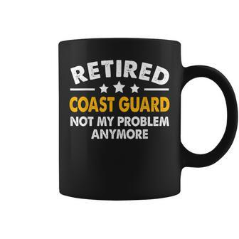 Retired Coast Guard 2023 Us Coastguard Retirement Coffee Mug - Seseable