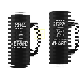 Retired Not Expired Military Army Coffee Mug - Thegiftio