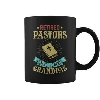 Retired Pastor Grandpa Retirement Gift Preacher Coffee Mug | Mazezy