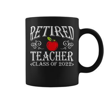 Retired Teacher Class Of 2022 Retirement Funny Gifts V2 Coffee Mug - Thegiftio UK