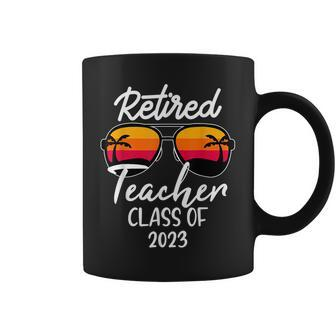 Retired Teacher Class Of 2023 Funny Retirement Coffee Mug - Seseable