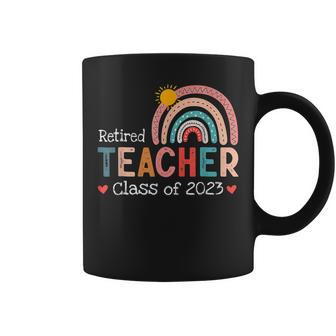 Retired Teacher Class Of 2023 Teachers Retirement Coffee Mug - Seseable