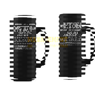 Retired Under New Management See Grandkids For Details V4 Coffee Mug - Thegiftio UK