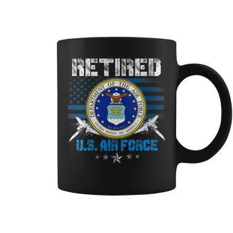 Retired Us Air Force Veteran Retirement Gift Gift For Womens Coffee Mug | Mazezy