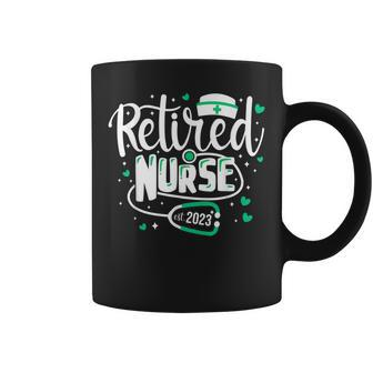 Retirement Gifts For Nurse 2023 Nursing Retired Nurse 2023 V2 Coffee Mug - Seseable