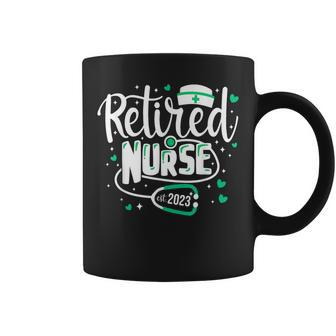 Retirement Gifts For Nurse Women Nursing Retired 2023 Nurse Coffee Mug | Mazezy