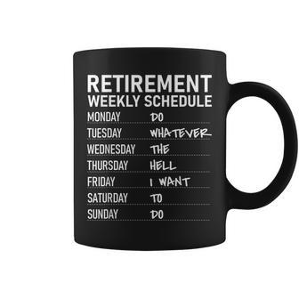 Retirement Plan Retiring Humor Coffee Mug | Mazezy