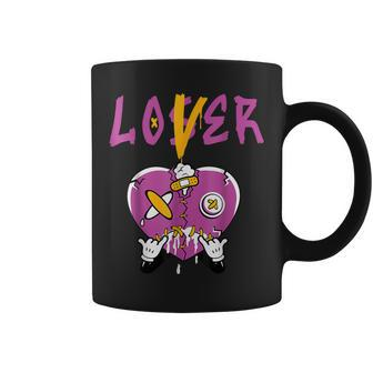 Retro 1 Brotherhood Loser Lover Heart Dripping Shoes Coffee Mug | Mazezy
