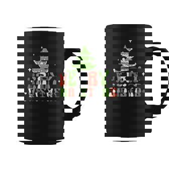 Retro Christmas Tree Merry Christmas Coffee Mug - Thegiftio