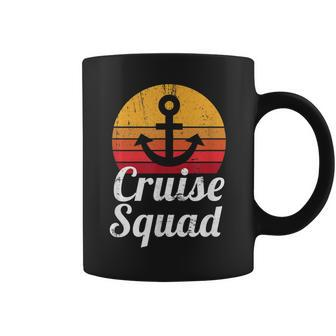 Retro Cruise Vacation Cruise Squad Coffee Mug | Mazezy