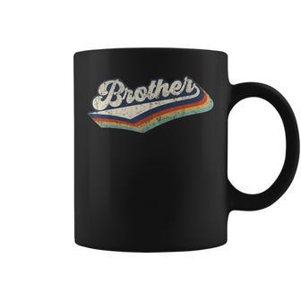 Retro Cute Brother For Bro Best Brother Ever Birthday Idea Coffee Mug - Seseable