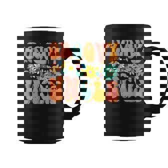 Retro Groovy Birthday Family Matching Cute Groovy Uncle Coffee Mug | Mazezy
