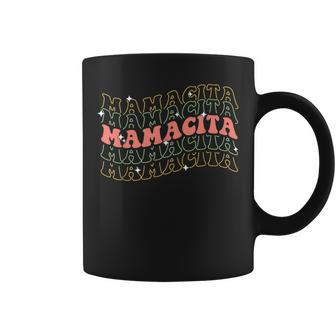 Retro Groovy Mamacita Mexican Mom Mothers Day Cinco De Mayo Coffee Mug | Mazezy DE