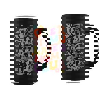 Retro Groovy Overstimulated Moms Club Funny Mothers Day Coffee Mug | Mazezy