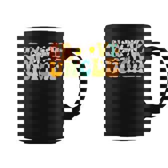 Retro Groovy Uncle Matching Family Birthday Groovy Uncle Men Coffee Mug | Mazezy