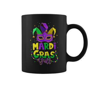 Retro Its Mardi Gras Yall Carnival Parade Party Coffee Mug - Seseable