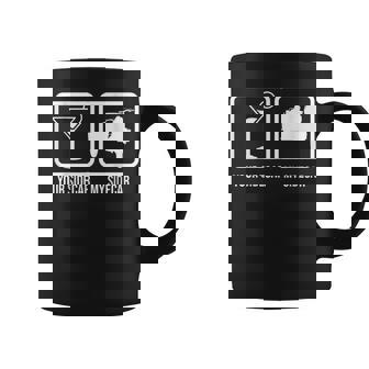 Retro Motorcycle Vintage Sidecar Motorbike Coffee Mug | Seseable UK