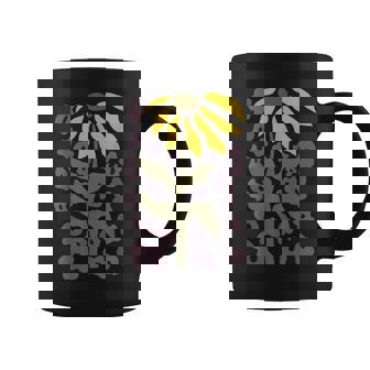 Retro Sunflower Graphic Flower Lover Gardening Coffee Mug | Mazezy