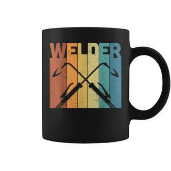Retro Vintage 80S Welder Funny Welding Welders Lovers Coffee Mug - Thegiftio UK