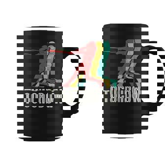 Retro Vintage Baseball Touchdown - Funny Baseball Apparel Coffee Mug | Seseable UK