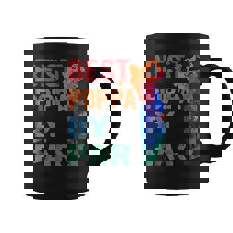 Retro Vintage Best Poppa By Par Funny Golf Gift Coffee Mug | Mazezy