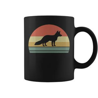 Retro Vintage Fox Gift For Family Love Animals Coffee Mug - Seseable