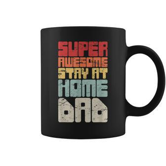 Retro Vintage Funny Husband Stay At Home Dad Coffee Mug - Seseable
