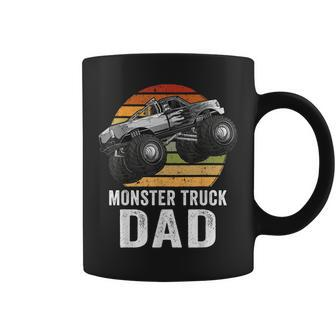 Retro Vintage Monster Truck Dad Cars Lovers Men Fathers Day Coffee Mug - Seseable