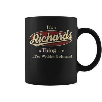 Richards Personalized Name Gifts Name Print S With Name Richards Coffee Mug - Seseable