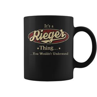 Rieger Personalized Name Gifts Name Print S With Name Rieger Coffee Mug - Seseable