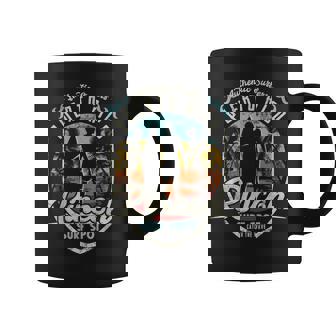 Rincon Surfing Vintage 80S Palm Tree Surfer Puerto Rico Surf Coffee Mug - Thegiftio UK