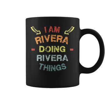 Rivera Family Crest Rivera Rivera Clothing Rivera T Rivera T Gifts For The Rivera Png Coffee Mug - Seseable