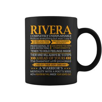 Rivera Name Gift Funny Rivera Coffee Mug | Mazezy