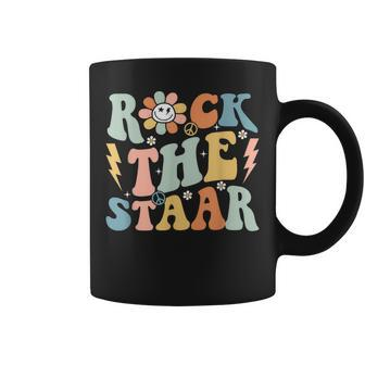 Rock The Staar Motivational Teachers Rock The Test Test Day Coffee Mug - Thegiftio UK